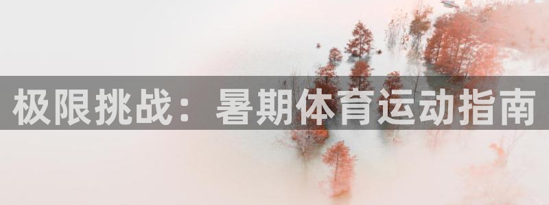逐梦国际5招商：极限挑战：暑期体育运动指南