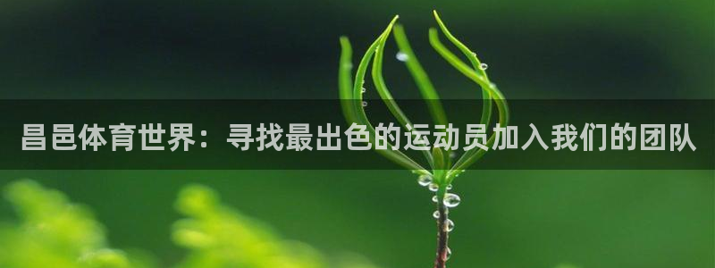意昂扬是什么意思：昌邑体育世界：寻找最出色的运动员加入我们的团队