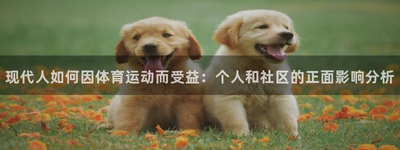 意昂平台：现代人如何因体育运动而受益：个人和社区的正面影响分析